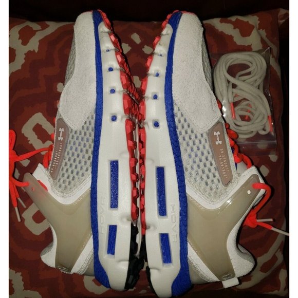 Under Armour UA HOVR Summit PRDS Michelin White Blue 3022799-100 Men\'s Sz 11.5 main image 4